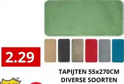 NH Market Tapijten diverse soorten aanbieding