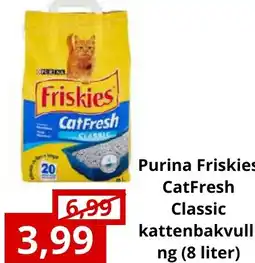 NH Market Purina Friskies CatFresh Classic kattenbakvulling aanbieding