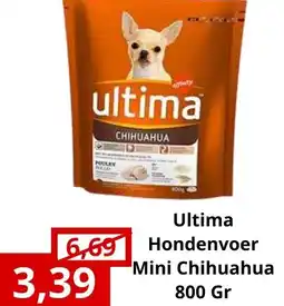 NH Market Ultima Hondenvoer Mini Chihuahua aanbieding