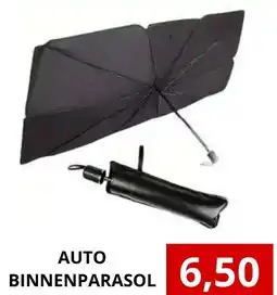 NH Market Auto binnenparasol aanbieding