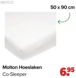 Baby-Dump Molton Hoeslaken aanbieding