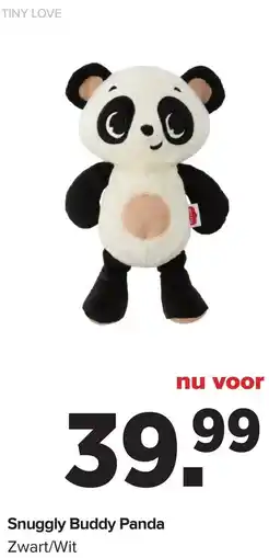 Baby-Dump Snuggly Buddy Panda aanbieding