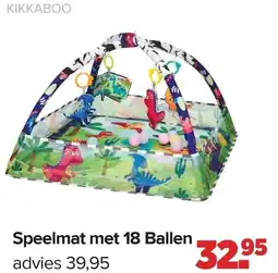 Baby-Dump Speelmat met 18 Ballen aanbieding