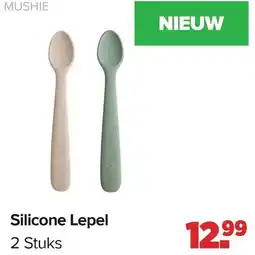 Baby-Dump Silicone Lepel aanbieding