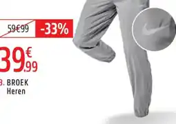 Intersport Broek heren aanbieding