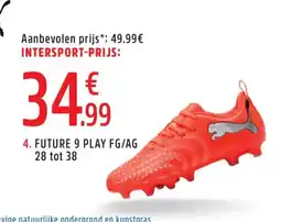 Intersport Puma future 9 play fg/ag aanbieding