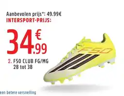 Intersport F50 club fg/mg aanbieding