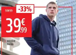 Intersport Hoodie heren aanbieding