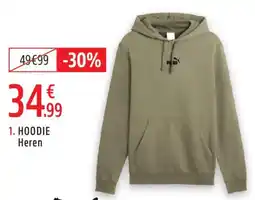 Intersport Puma Hoodie Ess Small no. 1 Heren aanbieding