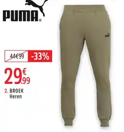 Intersport Puma Broek Heren aanbieding