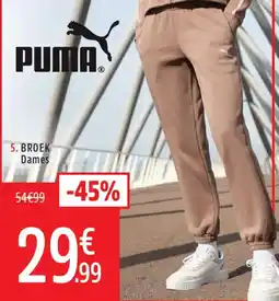 Intersport Puma Broek Dames aanbieding