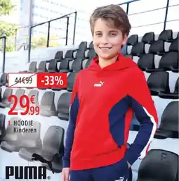 Intersport Puma Hoodie Kinderen aanbieding