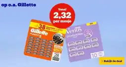 Bol.com op o.a. Gillette aanbieding