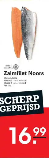 Sligro Zalmfilet Noors aanbieding