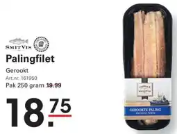 Sligro Palingfilet Gerookt aanbieding