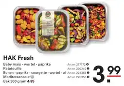 Sligro Hak fresh aanbieding