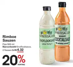 Sligro Rimboe Sauzen aanbieding