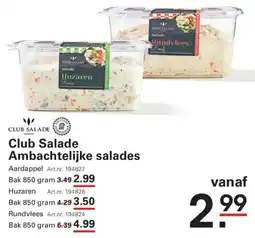 Sligro Club Salade Ambachtelijke salades aanbieding