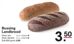 Sligro Bussing Landbrood aanbieding