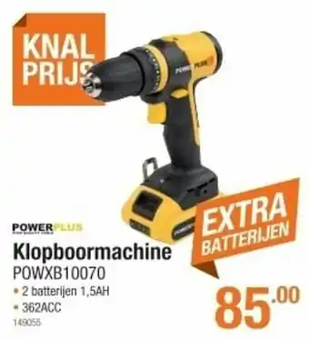 Cevo Powerplus klopboormachine powxb10070 aanbieding