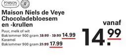 Sligro Maison Niels de Veye Chocoladebloesem en krullen aanbieding