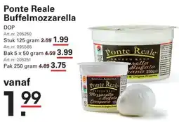 Sligro Ponte Reale Buffelmozzarella aanbieding
