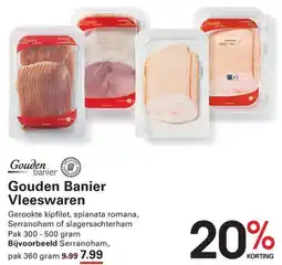 Sligro Gouden Banier Vleeswaren aanbieding