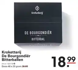 Sligro Kroketterij De Bourgondiër Bitterballen aanbieding