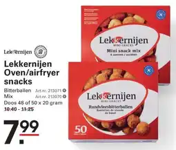 Sligro Lekkernijen Oven / Airfryer snacks aanbieding