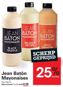 Sligro Jean Batôn Mayonaises aanbieding