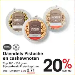 Sligro Daendels Pistache en cashewnoten aanbieding