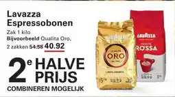 Sligro Lavazza Espressobonen aanbieding