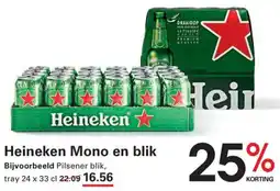 Sligro Heineken Mono en blik aanbieding