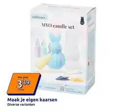 Action Maak je eigen kaarsen aanbieding