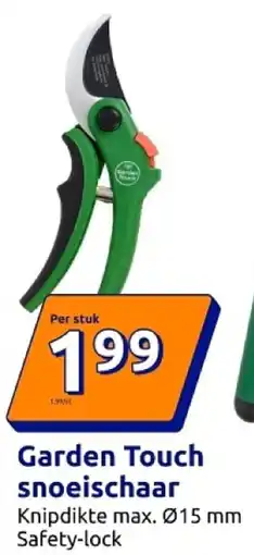 Action Garden Touch snoeischaar aanbieding