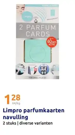 Action Limpro parfumkaarten navulling aanbieding