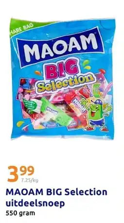 Action MAOAM BIG Selection uitdeelsnoep aanbieding