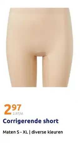 Action Corrigerende short aanbieding