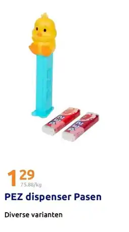 Action PEZ dispenser Pasen aanbieding