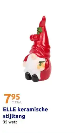 Action ELLE keramische stijltang aanbieding