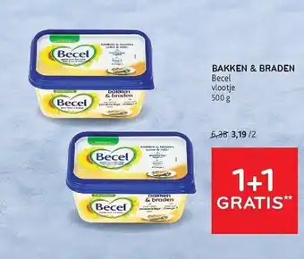 Bakken & braden Becel vlootje