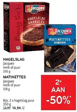 Alvo Hagelslag of Matinettes Jacques aanbieding