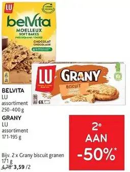 Alvo Belvita, Grany LU aanbieding