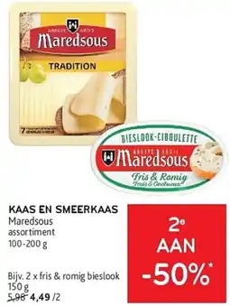 Alvo Kaas en smeerkaas Maredsous aanbieding
