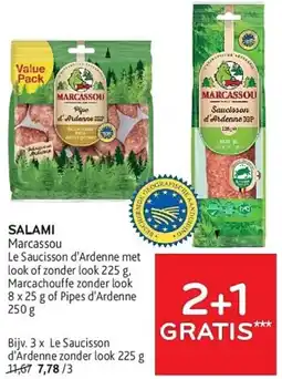 Alvo Salami Marcassou aanbieding