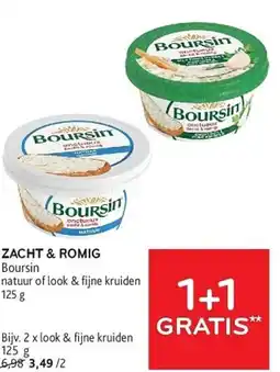 Alvo Zacht & romig Boursin aanbieding