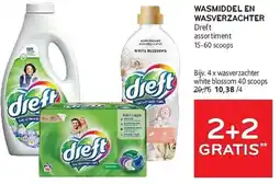 Alvo Wasmiddel en wasverzachter Dreft aanbieding