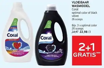 Alvo Vloeibaar wasmiddel Coral aanbieding