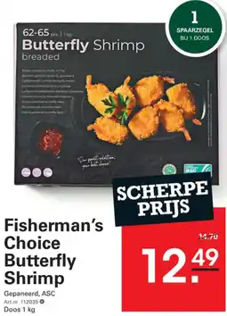 Sligro Fisherman's Choice Butterfly Shrimp aanbieding