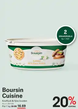 Sligro Boursin Cuisine aanbieding